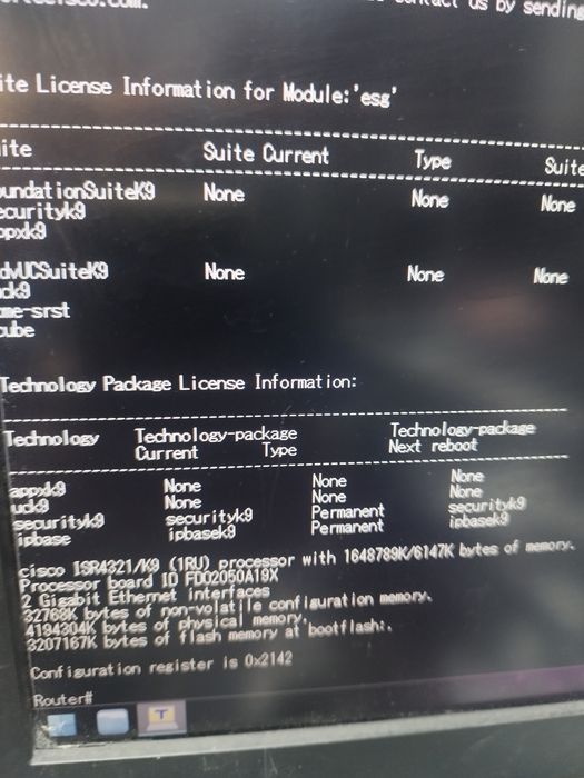 Cisco ISR4321/k9