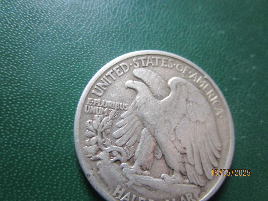 Половин долар, САЩ, 1942 г. сребро, рядка