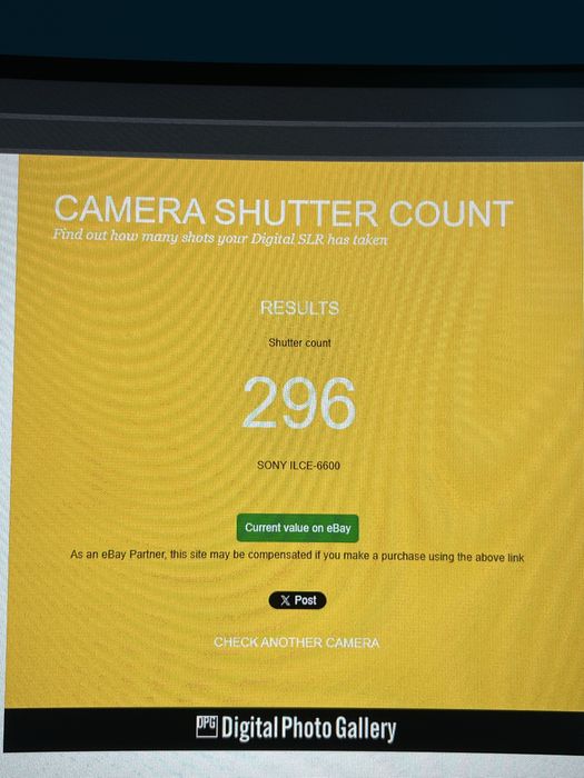 Sony a6600 BODY - ca nou