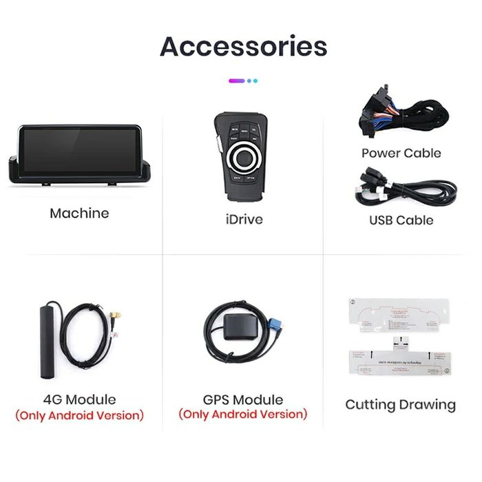 Navigatie Android dedicata BMW E90/E91/E92/E93 (2005-2012)