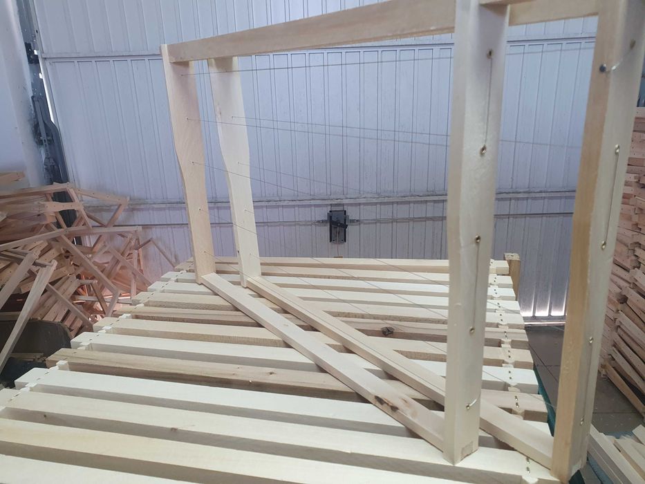 Rame tei capsate,asamblate și însarmate