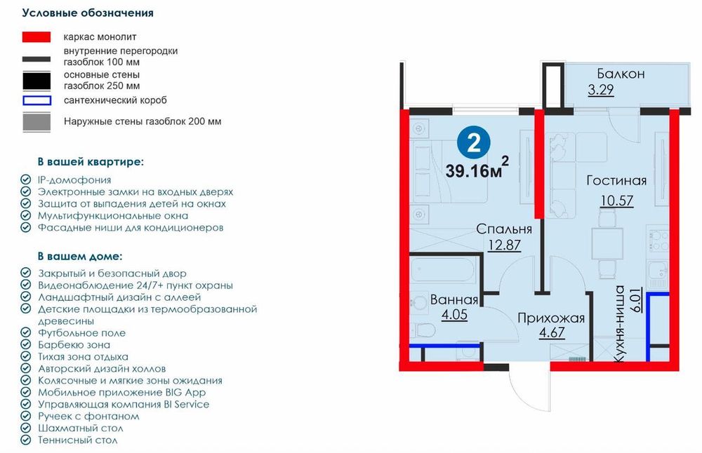 2-ком квартира от застройщика | Ипотека | Рассрочка |Скидка 12%