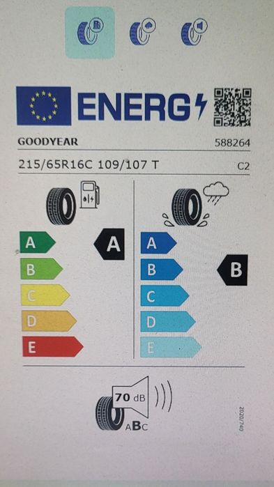 4 anvelope 215 65 16C Goodyear Cargo2 2024 Demo