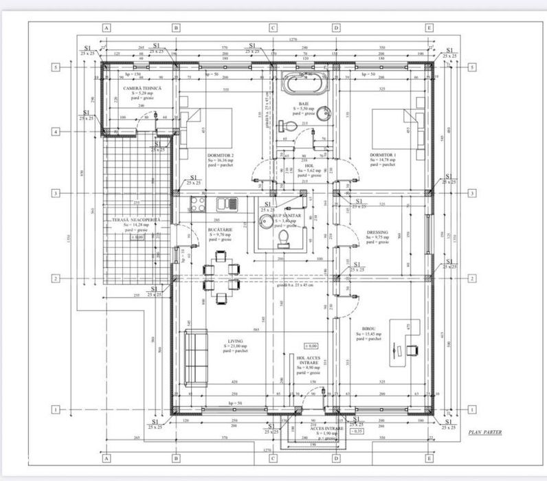 Casa plan perter premium | 116 mp utili | 500 mp teren | Cartier Panor