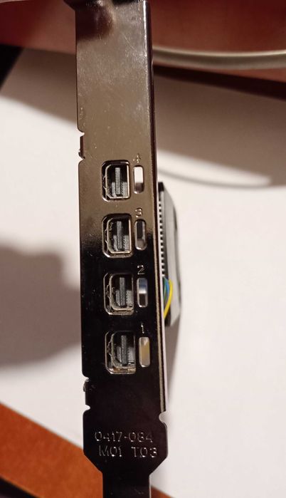 Placa Video NVidia Quadro P620 2GB GDDR5 128bit, + adaptor mini DP/VGA