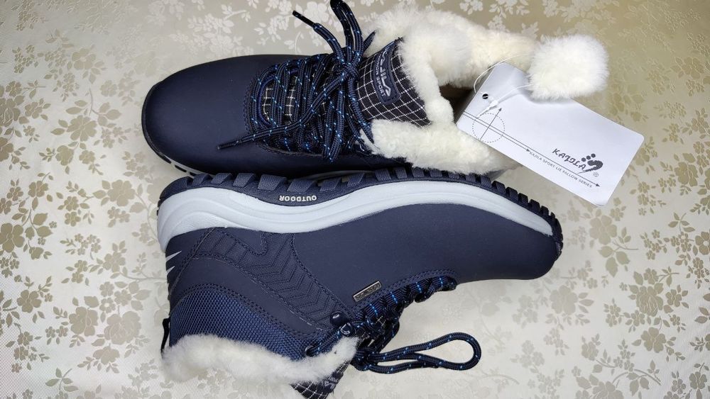 Женские ботинки с мехом KAJILA, 40 размер