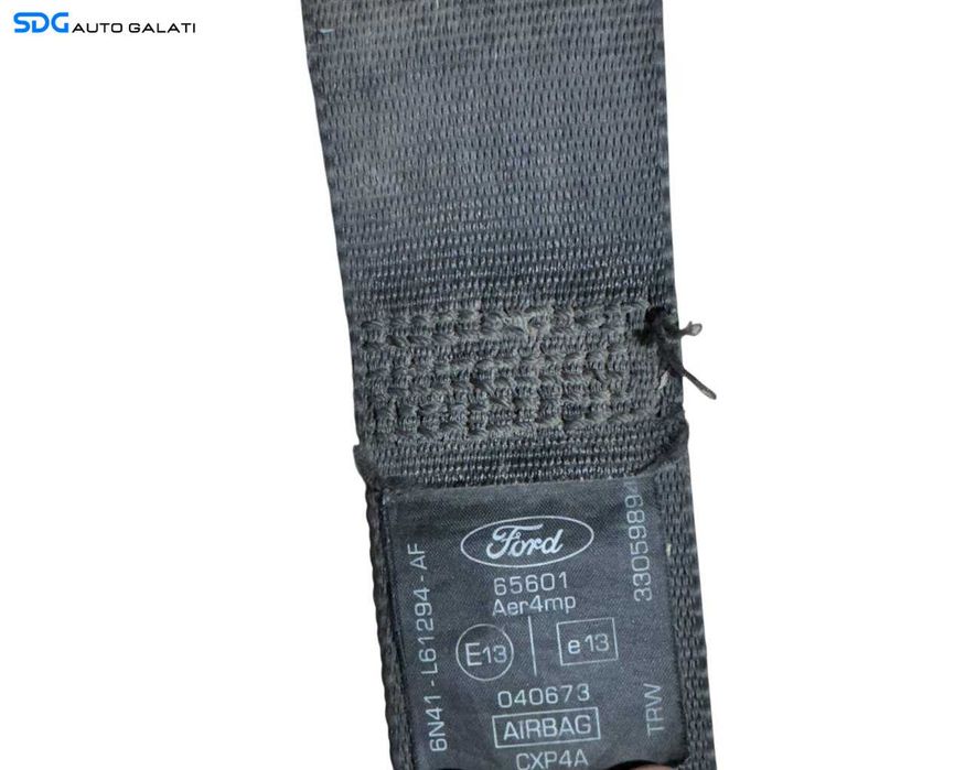 Centura Siguranta Dreapta Fata Ford Focus 2 2004 - 2010 Cod 6N41-L61294-AF [P0047]