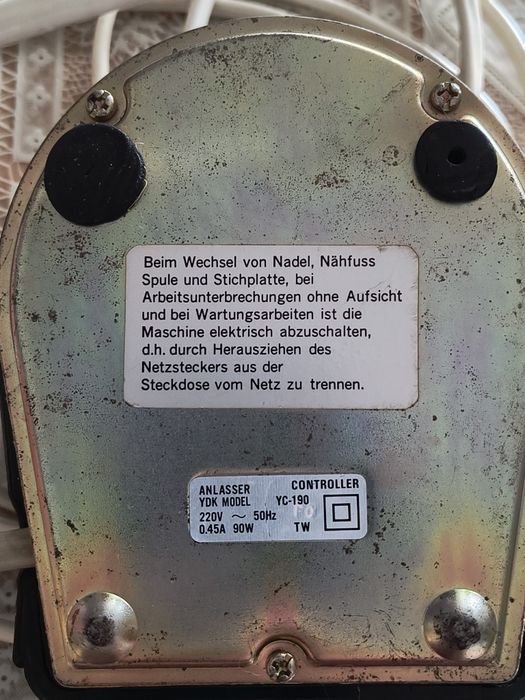 Педал за домашна шевна машина Науман