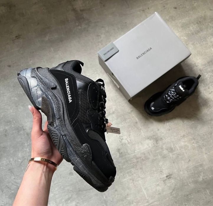 Balenciaga Triple S – Черни