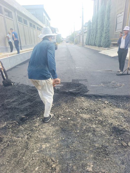 Асфалт хизматлари Узбекистон буйлаб