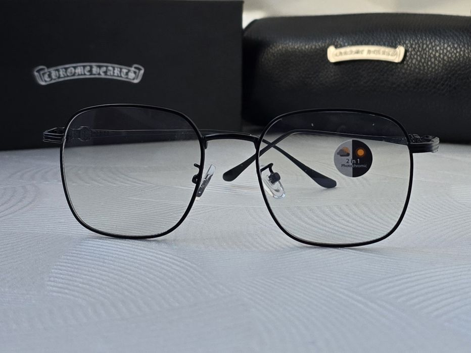 Очила за компютър Диоптрични рамки фотосаларни  слънчеви chrome hearts