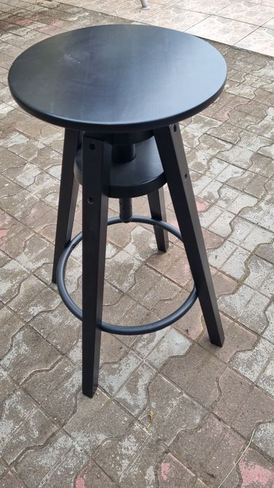 Scaun bar negru ikea