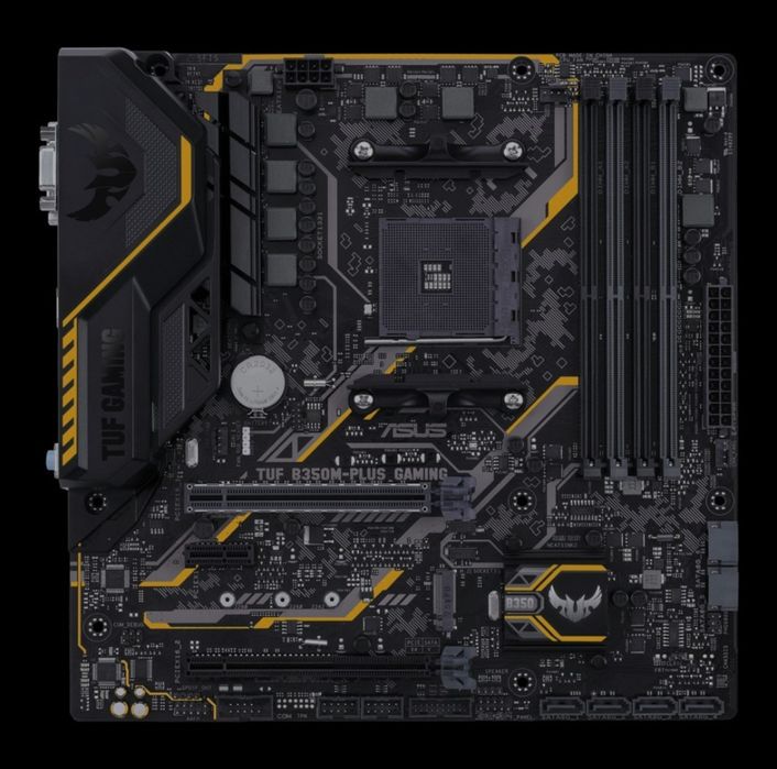 Asus Tuf B350M-Plus Gaming AM4 Идеал