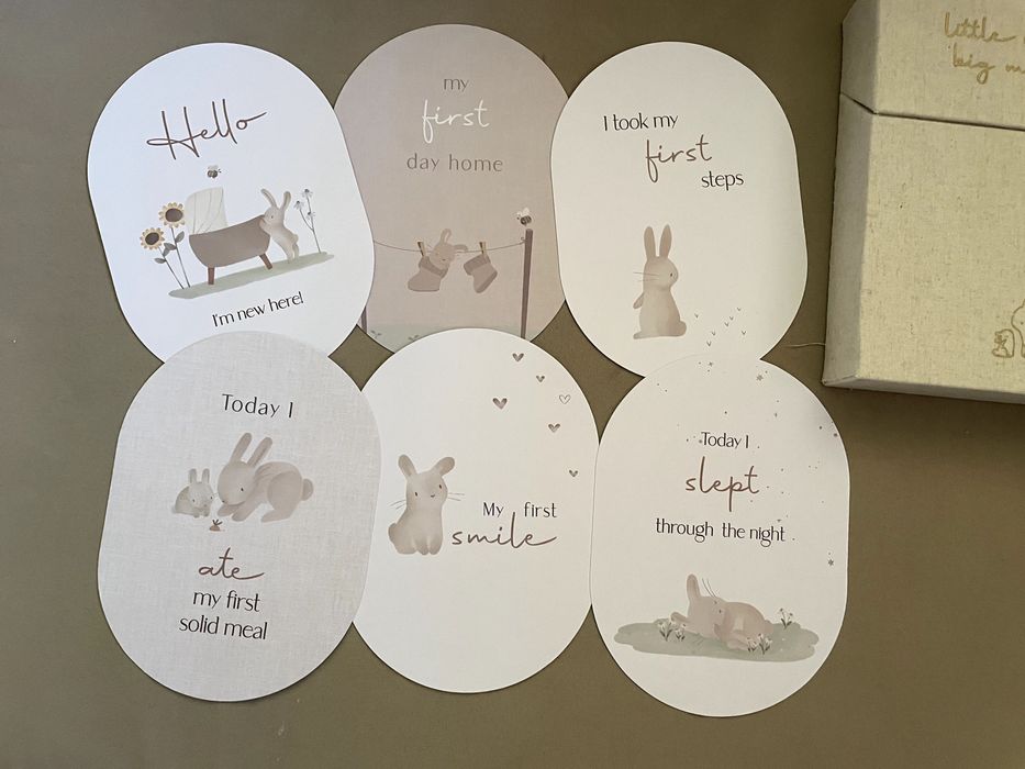 Бебешки карти за месечинки