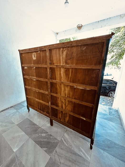 Италиански ръчно рисуван шкаф / гардероб Chinoiserie – Mario Colciago & Figli, Carate Brianza, Italy (1965–1975)