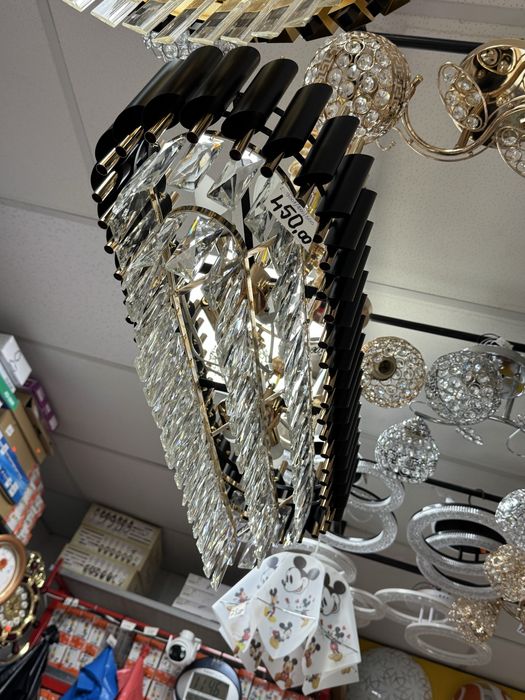 Vand lustre NOI cu cristale