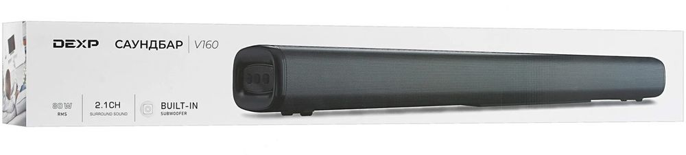 Саундбар 2.1 Dexp V160