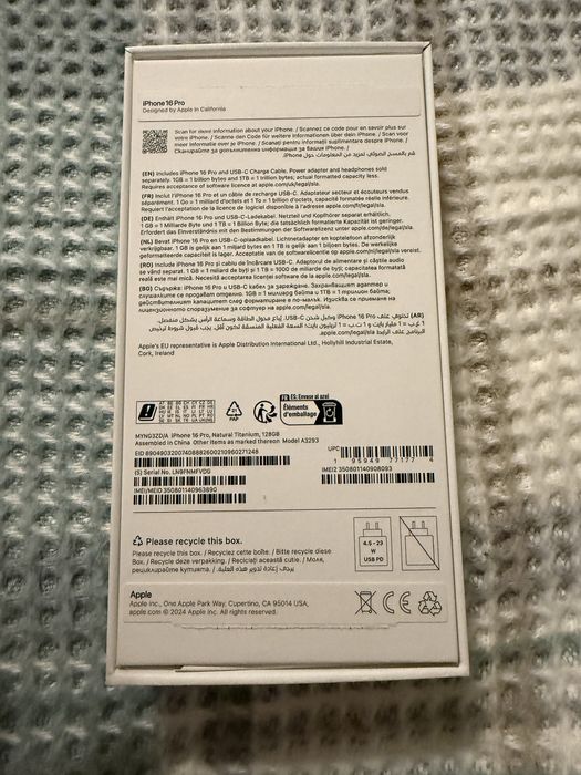 De vanzare iphone 16 Pro