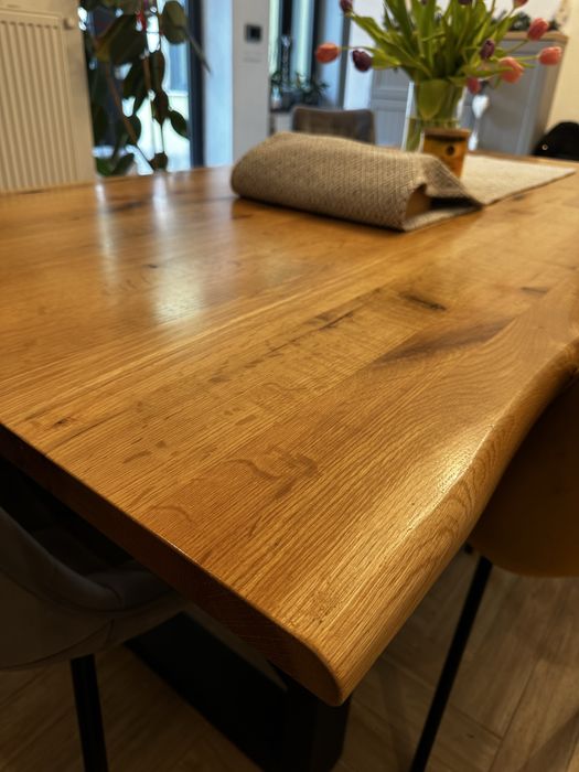 Masa din lemn masiv-stejar