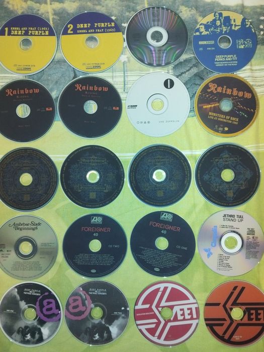 CD дискове с рок музика