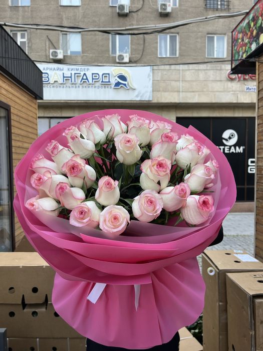 Розы 100см 480тг