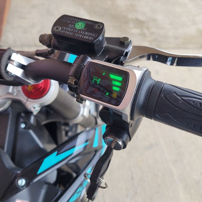 Motocross copii electric 1000W, 48V KXD pro 3 viteze, roti R14/12