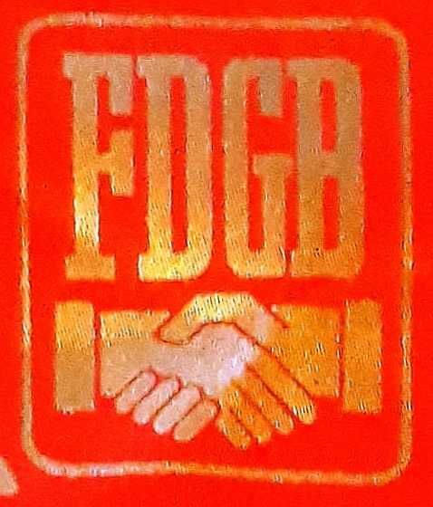 лента на почетен работник FDGB. ГДР