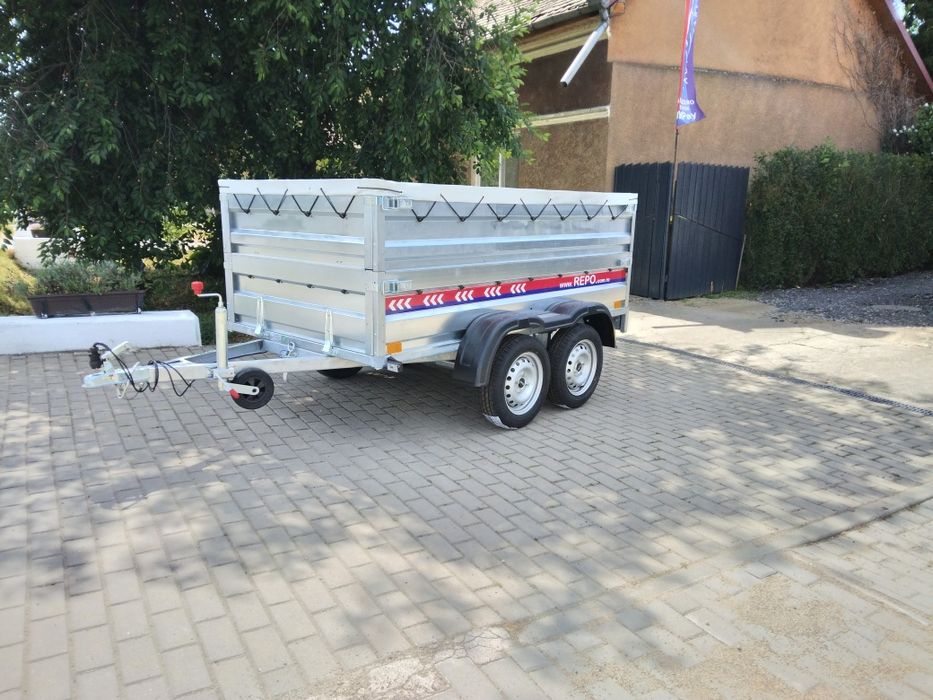 Remorca Repo QRDS 2,40x1,25m Tandem 750kg