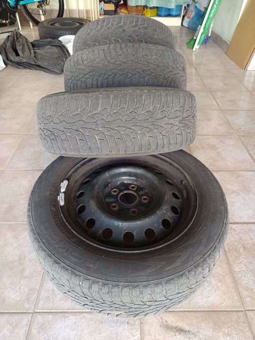 Железни джанти 6 1/2 JX 16 + подарък зимни гуми Nokian