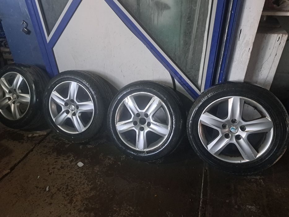 Doua seturi jante Skoda vw passat R16 si audi R17 5×112