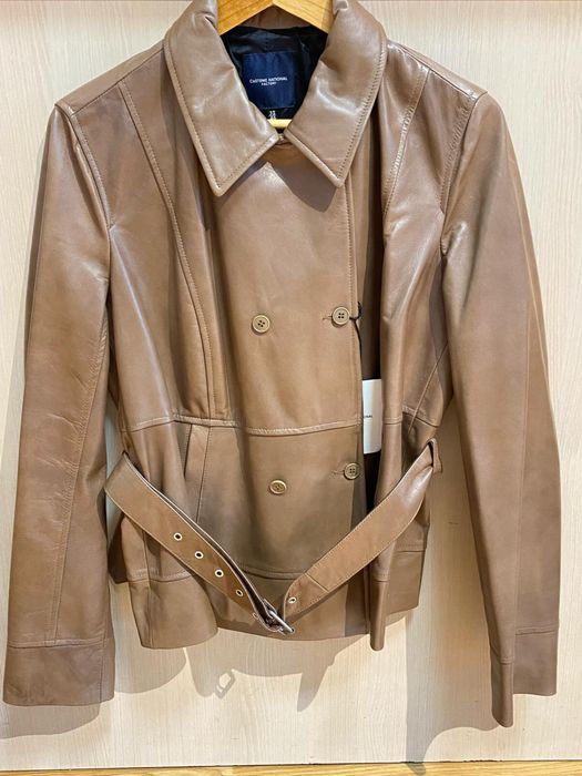 Jacheta de damă din piele fină