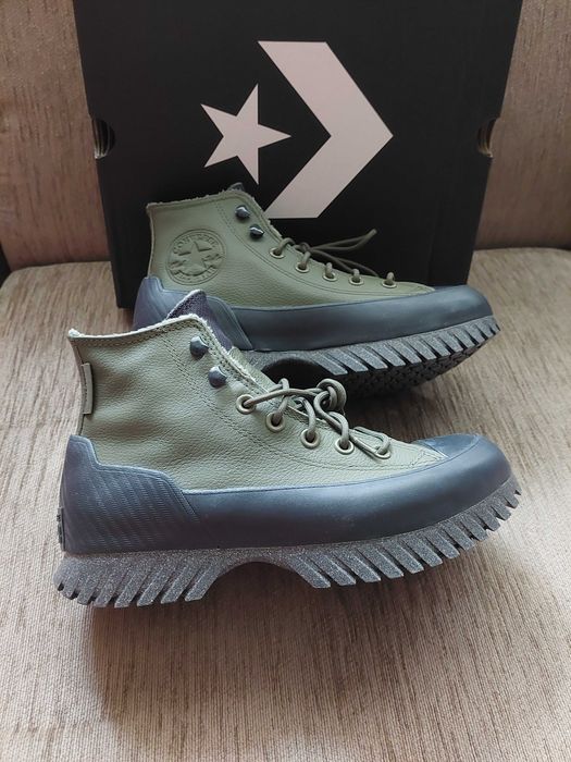 Кожени кецове Converse Lugged 2