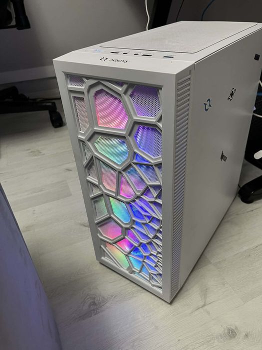 Setup Gaming Complet Alb/Negru – GTX 1060 6GB, Monitor ASUS, Periferice Razer & Redragon