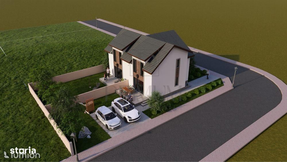 Moșnița Nouă | Duplex nou | 3 dormitoare | Teren p?n
