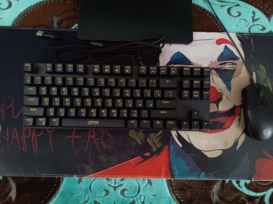 Клавиатура MeToo Zero X52 Чёрный