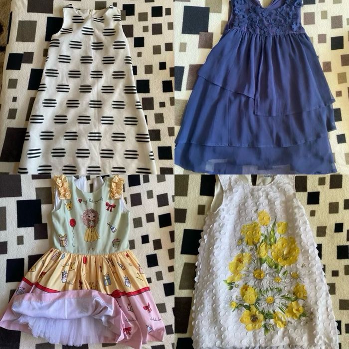 Детски рокли от размер 110 до 128