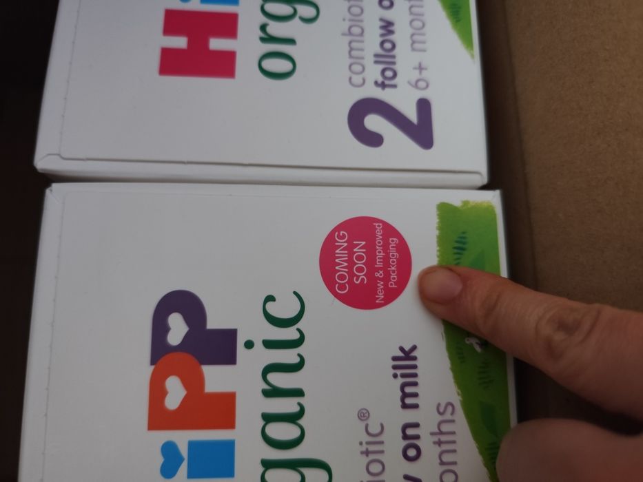 Hipp хип 2 адаптирано мляко от Англия