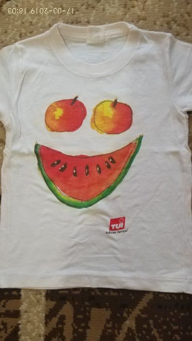 лот от летни блузки 3-5 год.момче