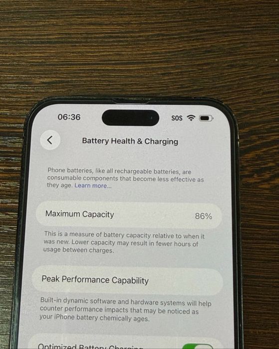 Unlocked Apple iPhone 14 Pro Max - 256GB Black - Crcks on Back - 87% Battery