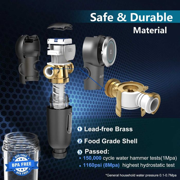 Самопочистващ филтър за водопровод ALTHY AUTO1