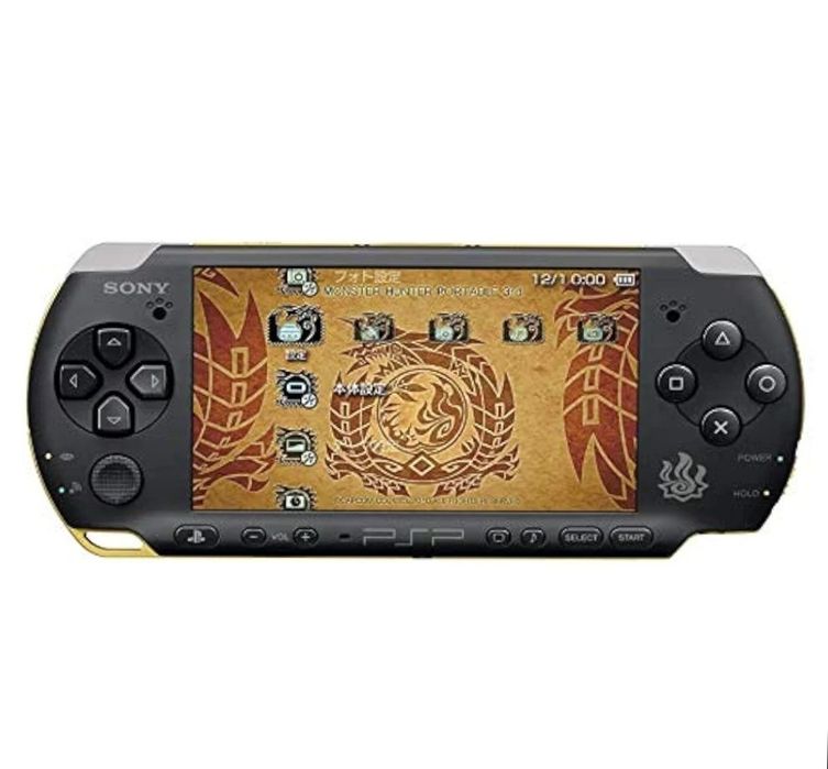 PSP 3000 Monster hunter IPS экран