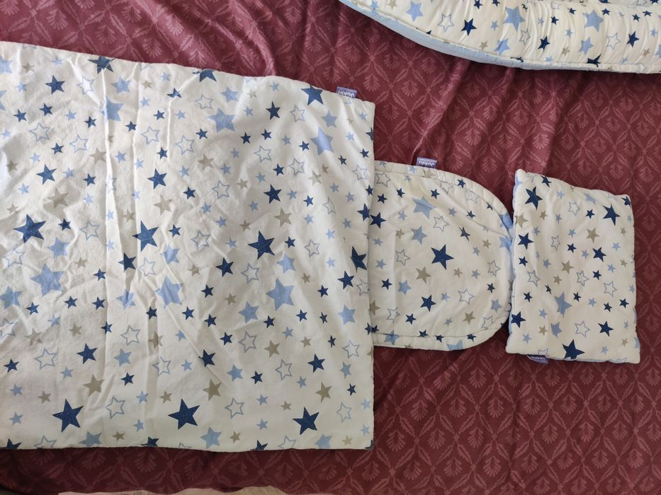 Set Coșuleț Pentru Bebeluși XXL - Jukki Baby Nest
