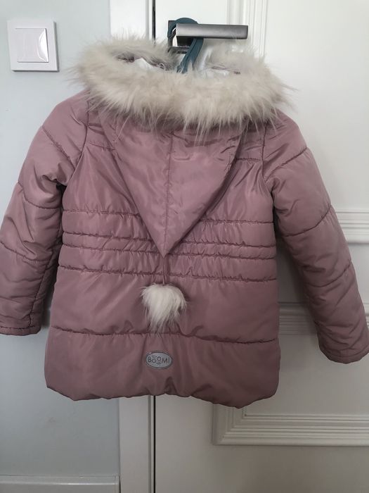 Пуховик для девочки 7-8 лет