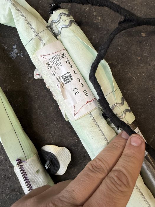 Дясна завеса еърбег завеса bmw m4 f82 f32 airbag бмв ф82 м4 америка