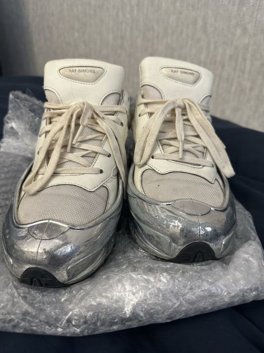 Raf Simons Ozweego Metallic Cream White