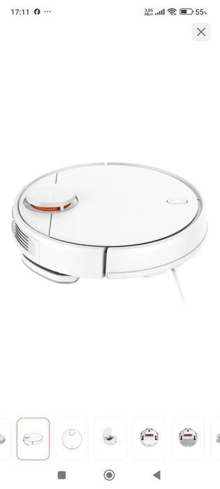 Робот пылесос Xlaomi Ribot Vacuum S10 EU