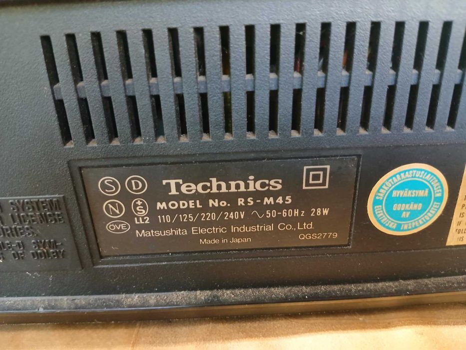 Kасетъчен дек Technics RS-M45