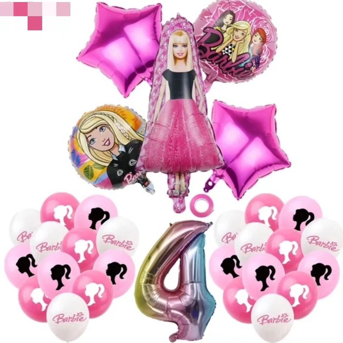 Парти сет украса  Барби и Грим