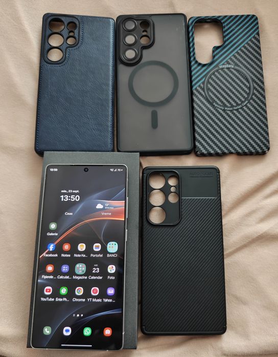 Samsung S25 ultra,12 /512 GB,in garanție.