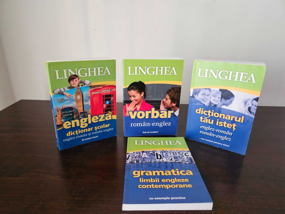 Pachet 4 cărți engleză – Editura Linghea